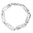 Браслет из серебра с бриллиантом Hot diamonds DL119 2009 г инфо 8902r.